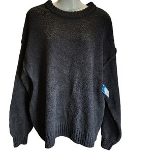 NEW ARIZONA fuzzy long sleeve sweater M